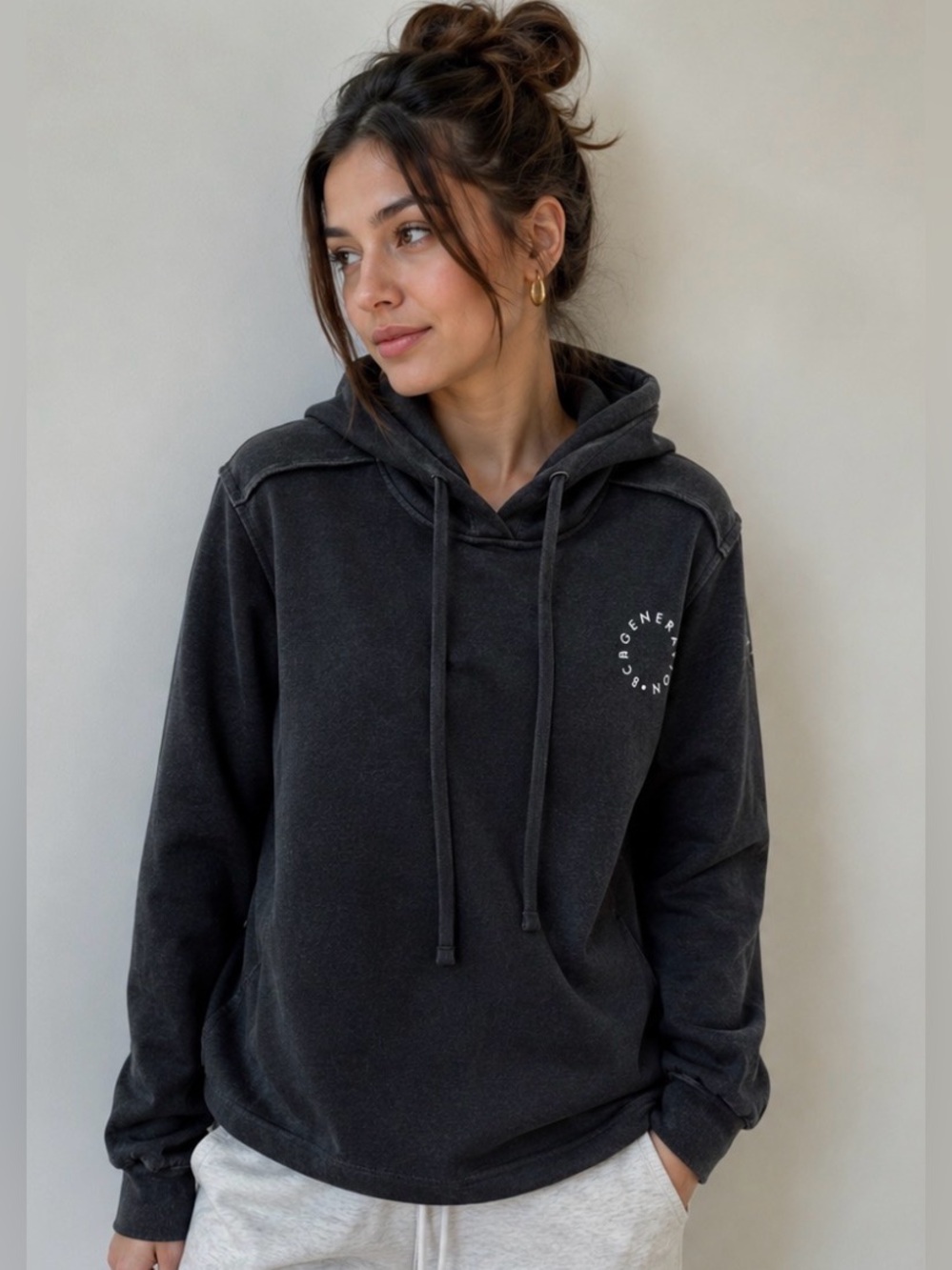 WOMEN’S ATHLETIC SWEATSHIRT HOODIE FLEECE PULLOVER